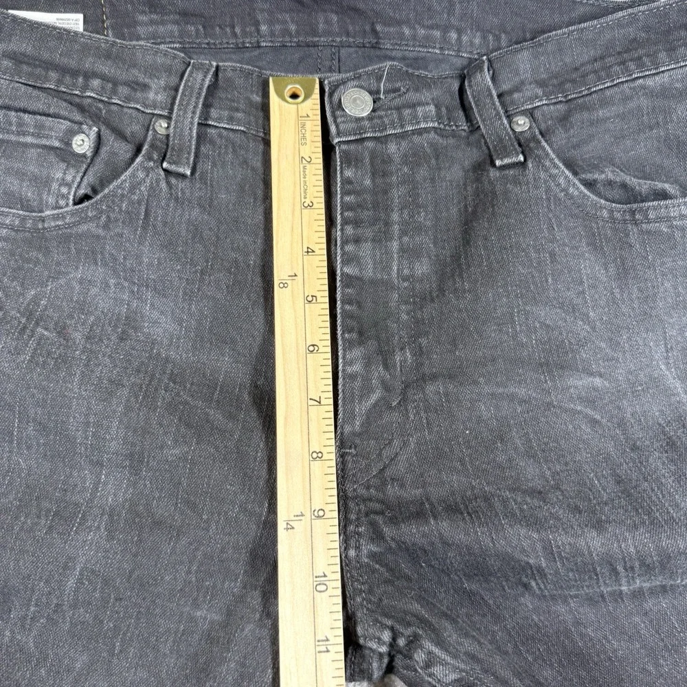 Levis 559‎ Jeans Men's 36x30 Black Denim Relaxed Straight Fit
